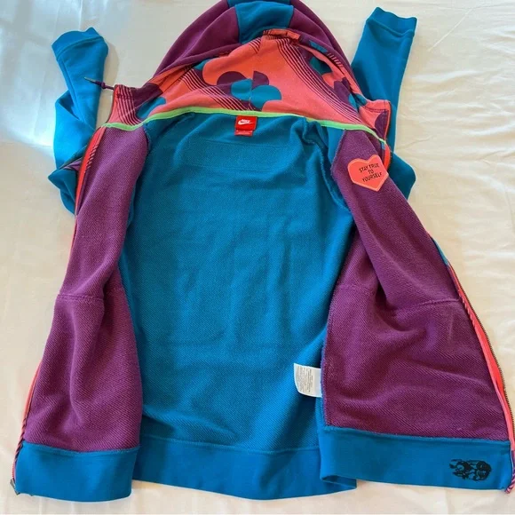 Nike Doernbecher Freestyle Amyiah's Rally Full-Zip Hoodie Sweatshirt MEDIUM EUC - Picture 11 of 16